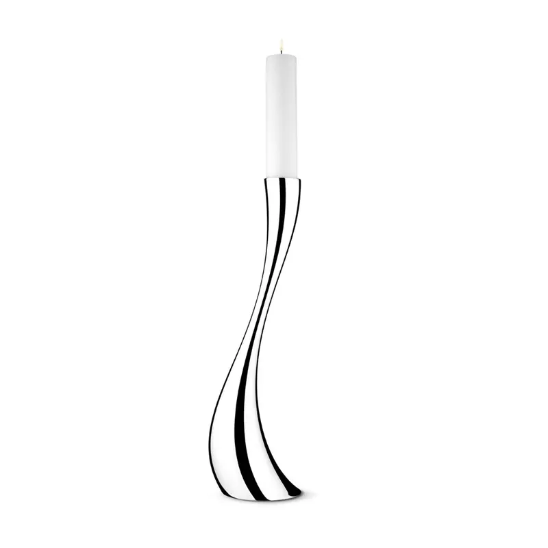 Cobra Tall Stainless Steel Candle Stand – 60 Cm 1