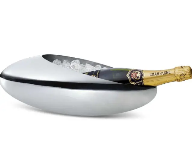 Cocoon Dual-Function Cooler – Champagne Chiller & Tulip-Shaped Vase 1