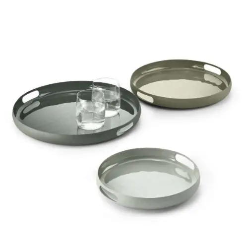 Copenhagen White Serving Tray – 25 Cm Diameter 1