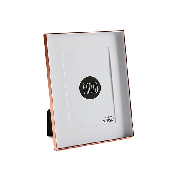 Copper-Finished Photo Frame – 10 × 15 Cm 1