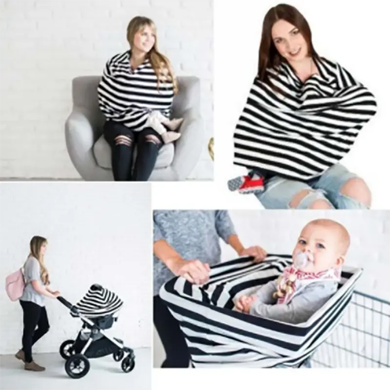 Coverbaby 5-In-1 Adjustable Breastfeeding Cover With Multiple Configurations 1