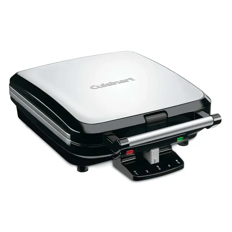 Cuisinart Classic 4-Slice Square Belgian Waffle Maker With Non-Stick Plates 1