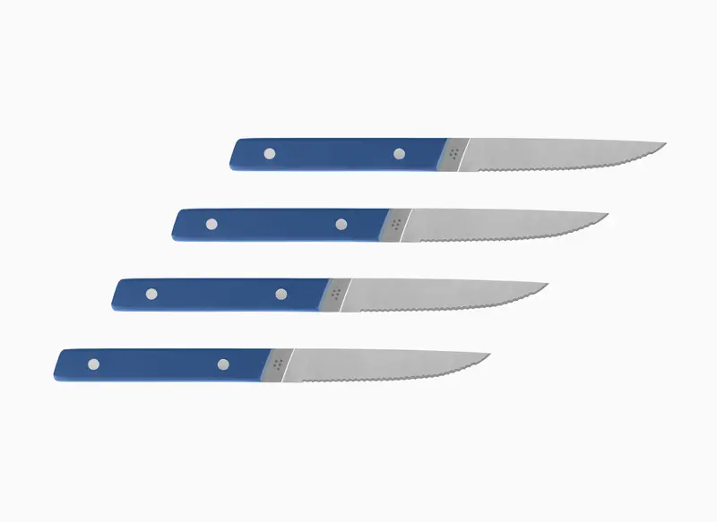 Custom Serrated Steak Knives – Premium German Steel – Final Sale 1