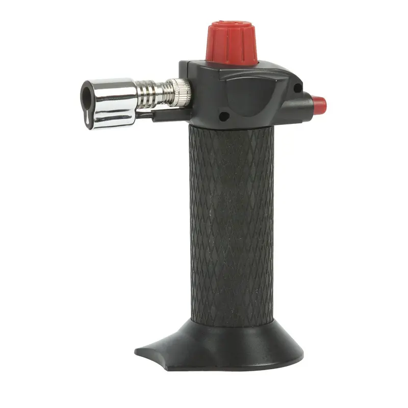 Davis & Waddell Professional Chef’S Torch – Black Butane Cooking Torch 1