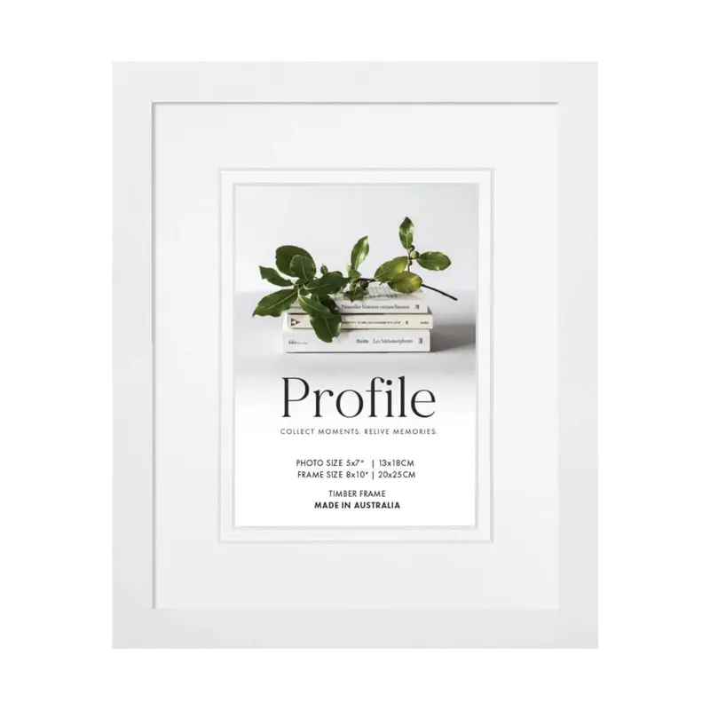 Deluxe Profile White Photo Frame – 13X18Cm 1