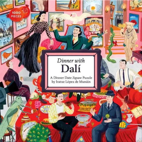 Dinner With Dalí – Surrealist 1000-Piece Jigsaw Puzzle 1