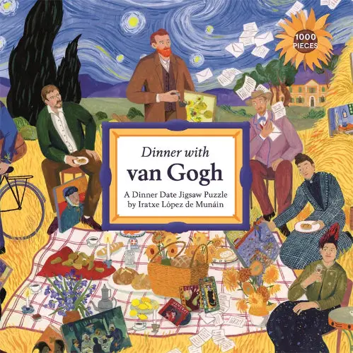 Dinner With Van Gogh – Art-Inspired 1000-Piece Jigsaw Puzzle 1
