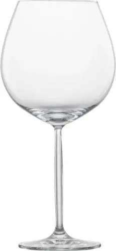 Diva Burgundy Red Wine Glass – Elegant Stemmed Design 1