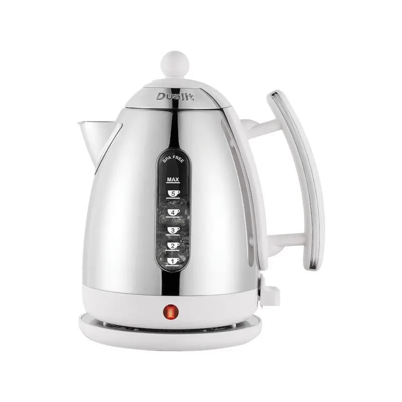 Dualit Lite 1.5L Electric Kettle – Compact White Design 1