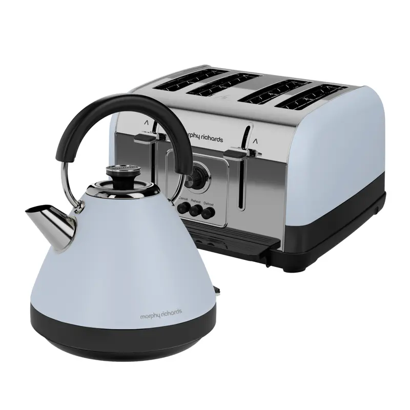 Duck Egg Blue Venture Kettle And Toaster Matching Set 1