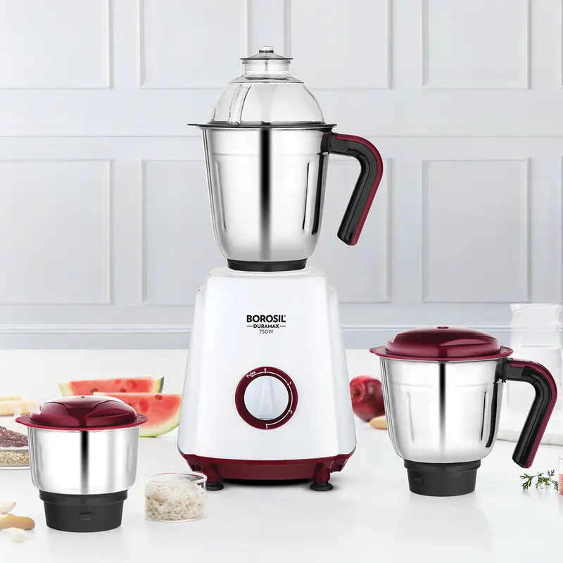 Duramax Heavy-Duty 750W Mixer Grinder With 3 Jars 1