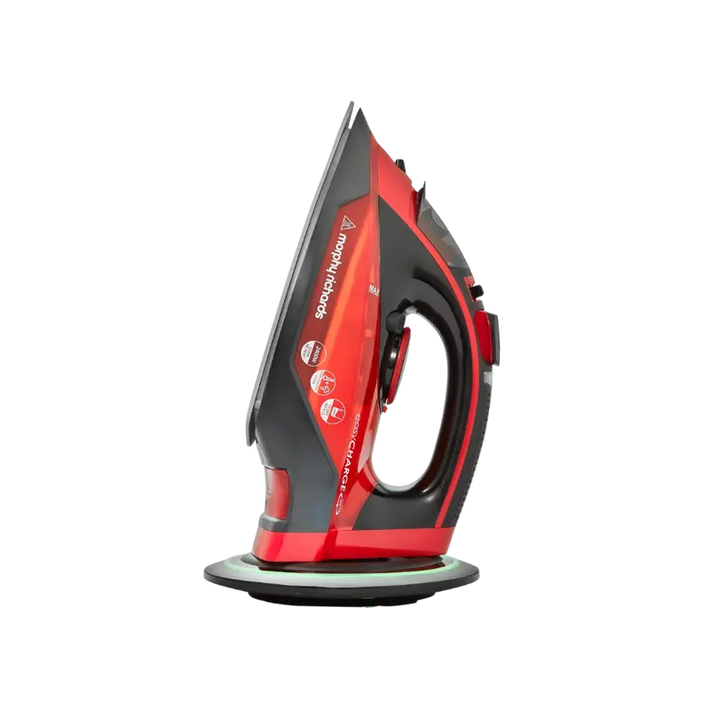 Easycharge 2400W Cordless Iron In Bold Red 1