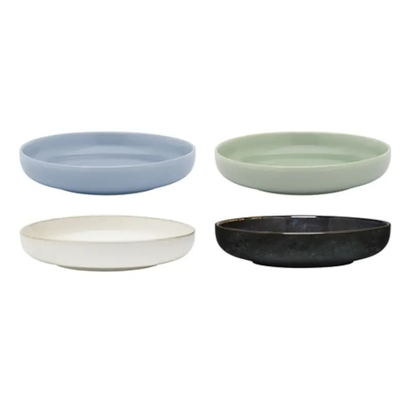 Ecology Element 22 Cm Dinner Bowl Set – 4-Piece Ceramic Collection 1