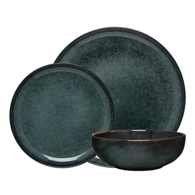 Ecology Element Raven 12-Piece Dinner Set 1