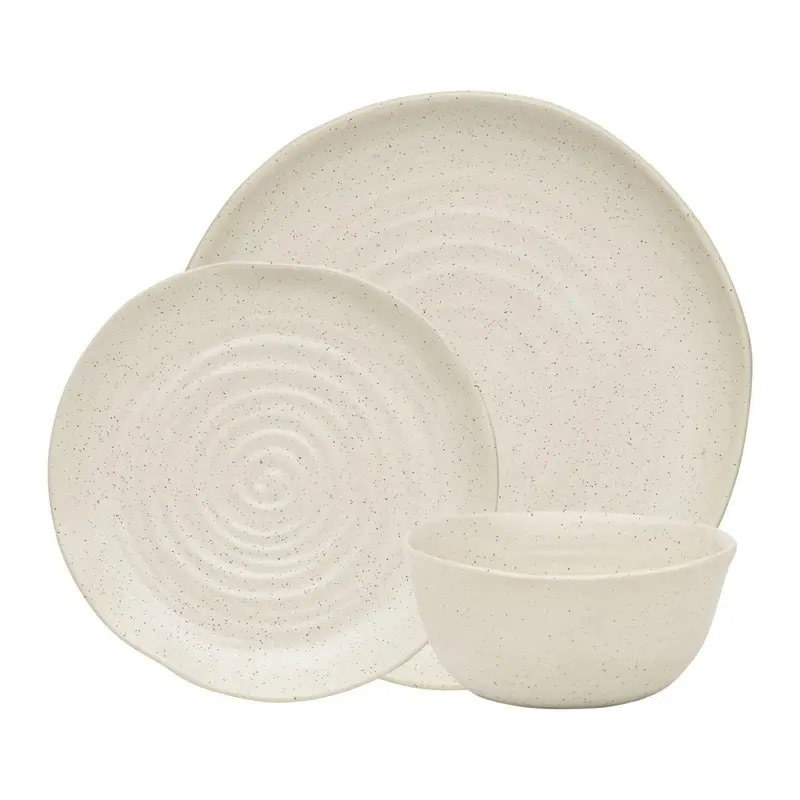 Ecology Ottawa Calico 12-Piece Dinnerware Set 1