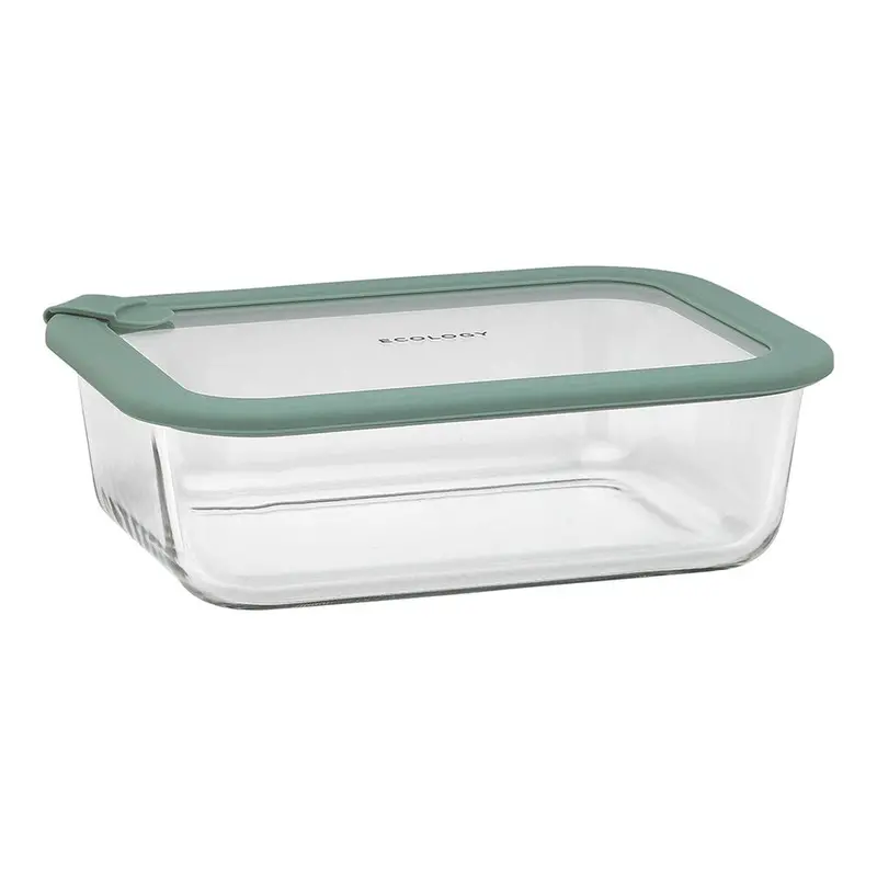 Ecology Store Eucalyptus Rectangular Container – 1.52L Sustainable Kitchen Storage 1