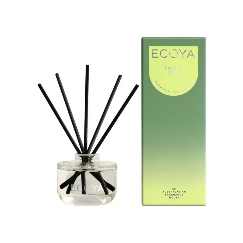 Ecoya French Pear Mini Scented Reed Diffuser – 50Ml 1