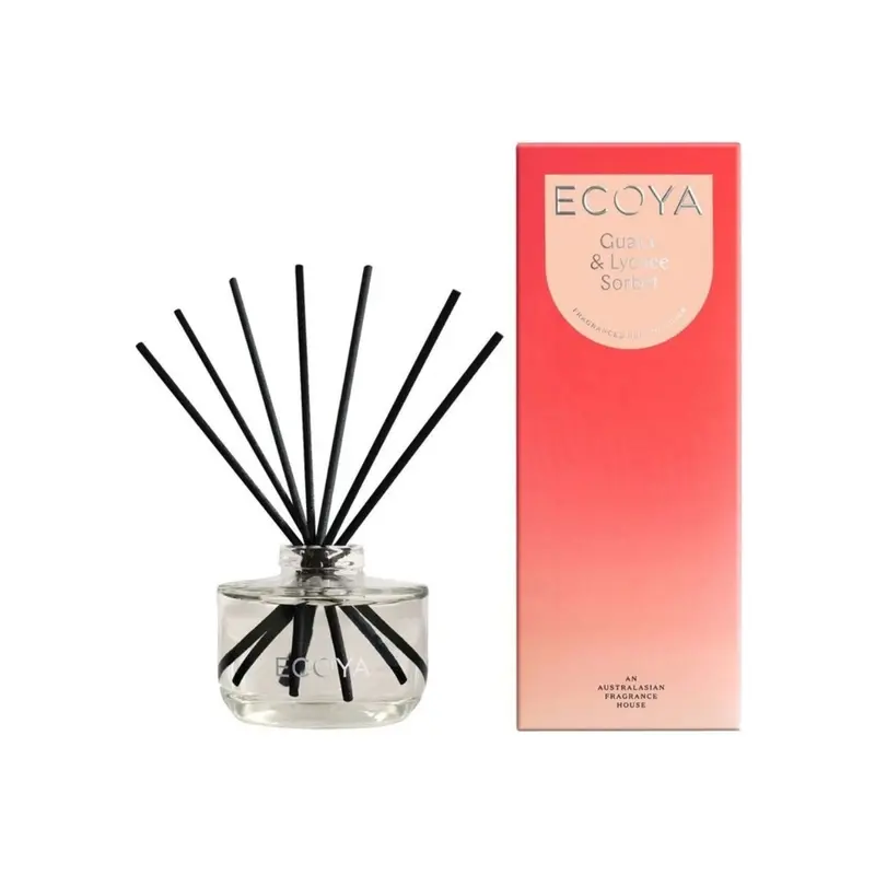 Ecoya Guava & Lychee Sorbet Scented Reed Diffuser – 200Ml 1