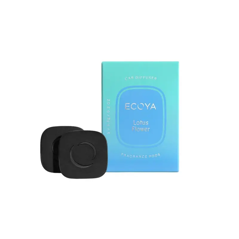 Ecoya Lotus Flower Car Diffuser Refill – Calming Floral Aroma 1