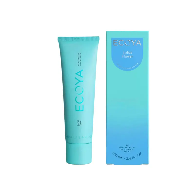 Ecoya Lotus Flower Hand Cream – 100Ml Soothing Skincare 1