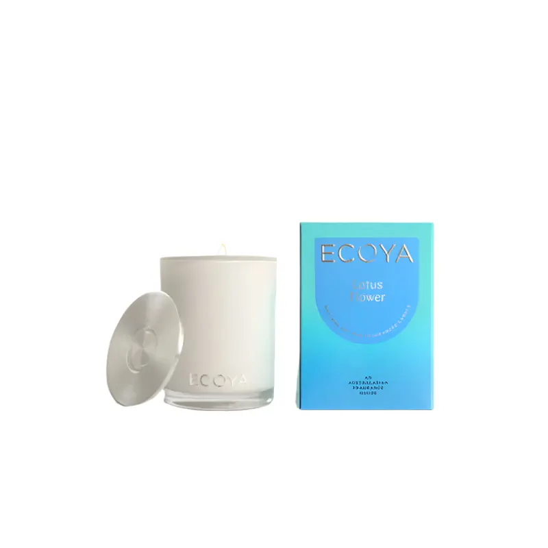 Ecoya Madison Lotus Flower Mini Candle – 80G 1