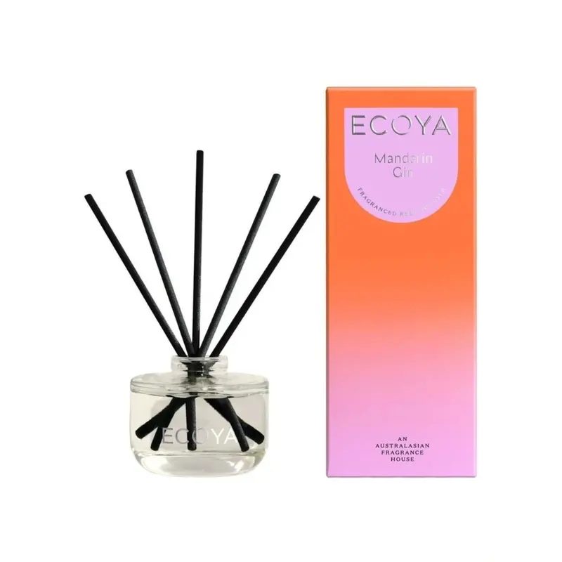 Ecoya Mandarin Gin Mini Scented Reed Diffuser – 50Ml 1