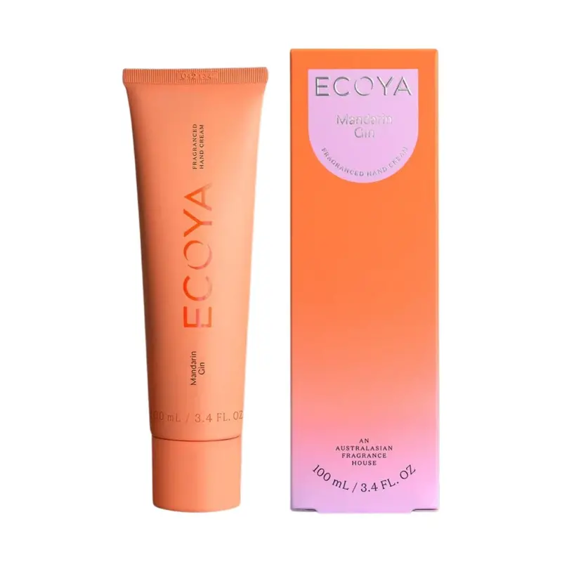 Ecoya Mandarin Gin Scented Hand Cream – 100 Ml Nourishing Formula 1