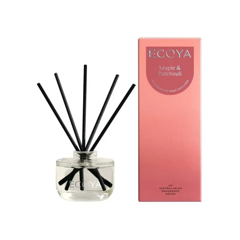 Ecoya Maple & Patchouli Mini Aromatic Reed Diffuser – 50Ml 1