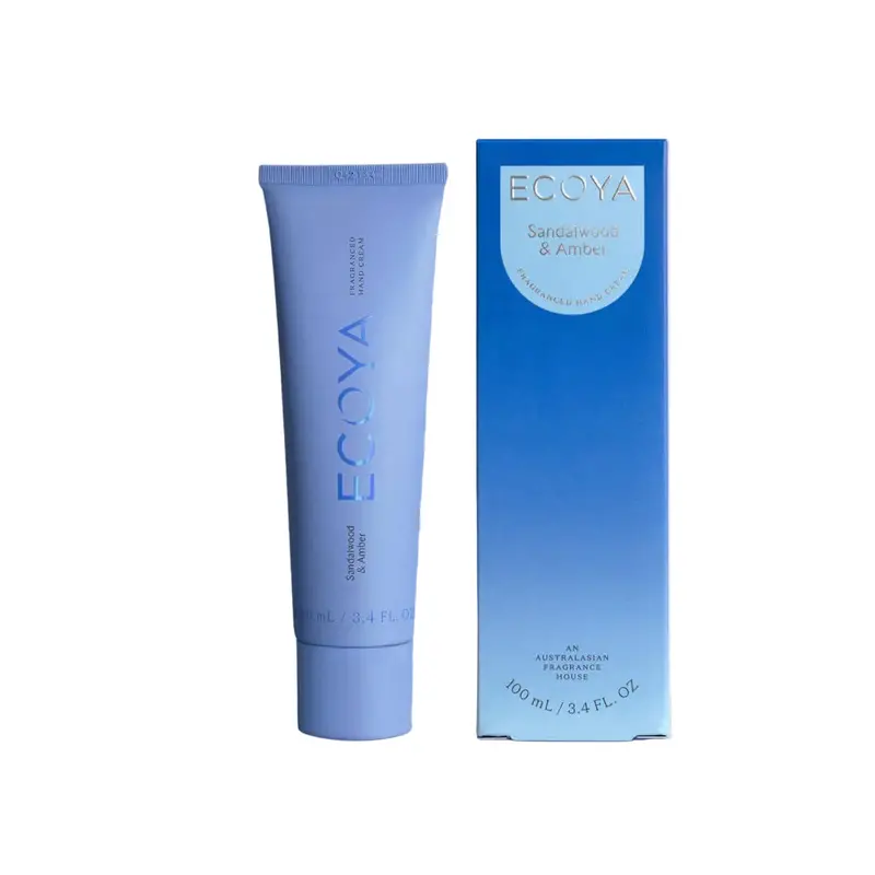 Ecoya Sandalwood & Amber Hand Cream – 100Ml Rich, Warm Formula 1
