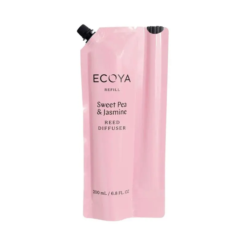 Ecoya Sweet Pea & Jasmine Reed Diffuser Refill – 200Ml 1
