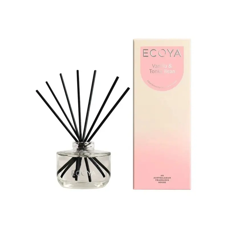 Ecoya Vanilla & Tonka Bean Fragrance Reed Diffuser – 200Ml 1