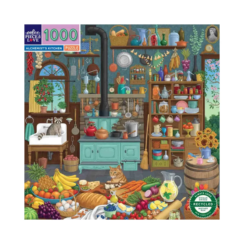Eeboo Alchemist’S Kitchen Themed Puzzle – 1000-Piece Art Puzzle 1