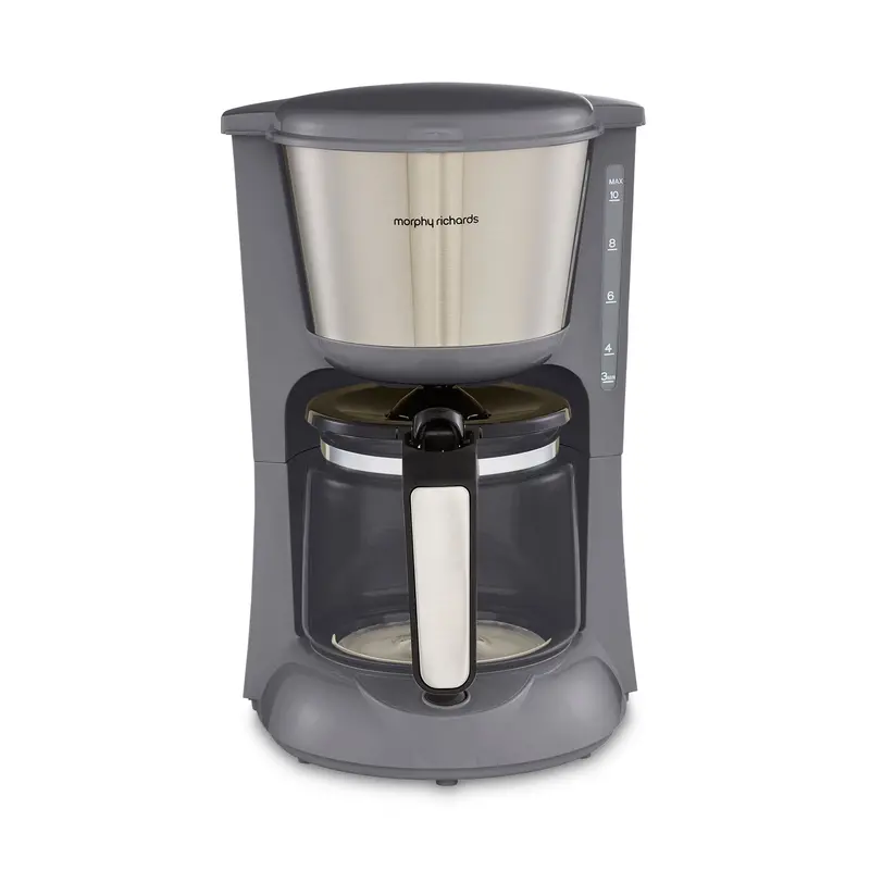 Equip Grey Filter Coffee Maker – Modern Aesthetic & Auto-Shutoff 1