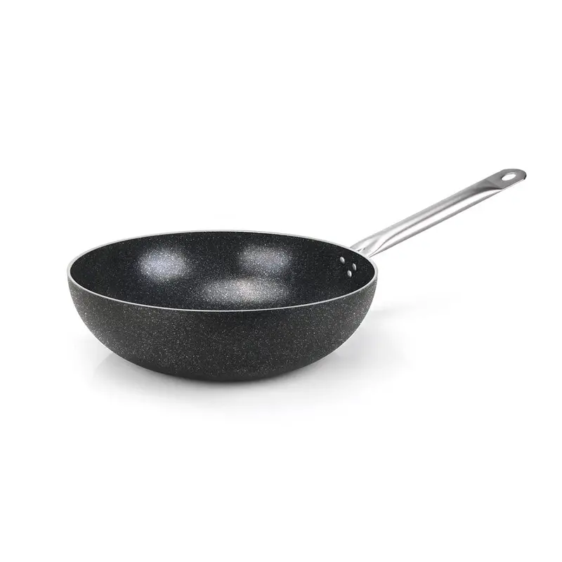 Etnea Wok – 30 Cm Wide-Bottomed Stir-Fry Pan With High Sides 1
