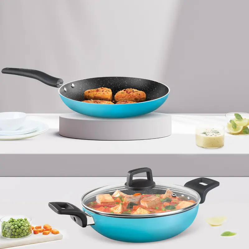 Festive Glory Blue Cookware Set 1