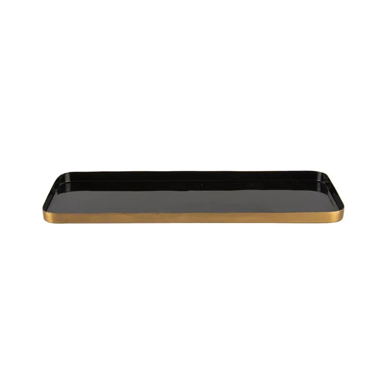 Festive Large Black Platter – Generous Serving Surface 1