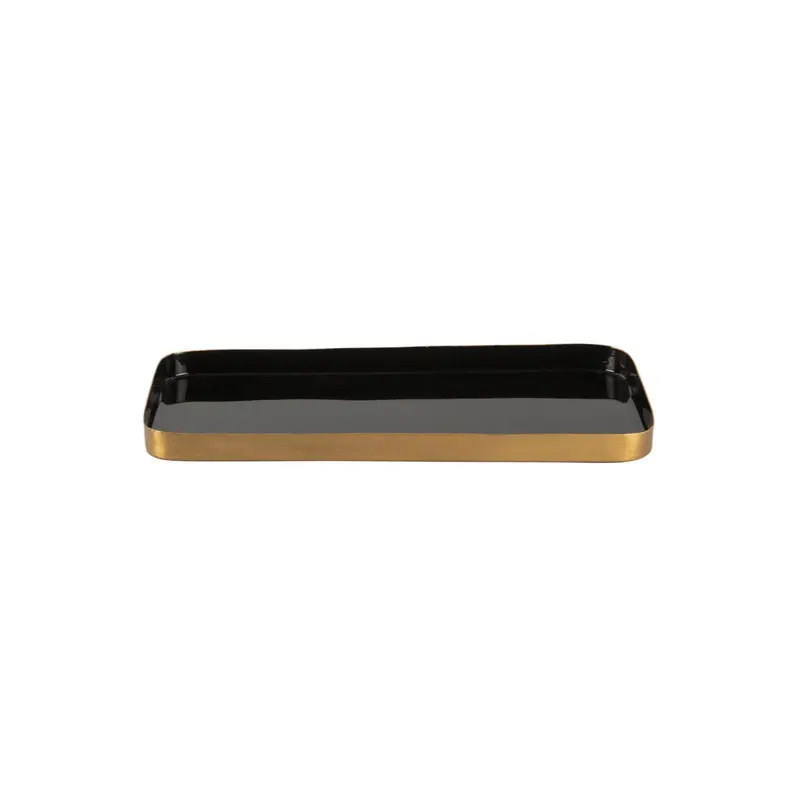 Festive Small Black Platter – Compact Entertaining Essential 1