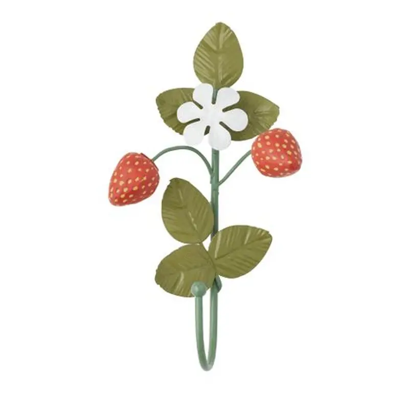 Fragolla Strawberry-Themed Resin And Metal Hook 1