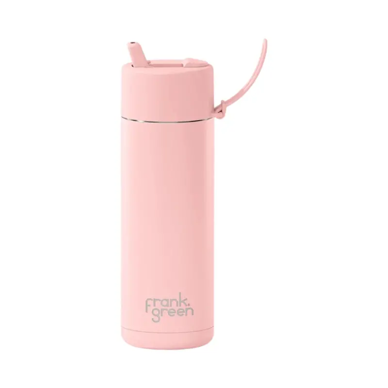 Frank Green 595Ml Flip-Lid Reusable Bottle In Blushed Pink 1