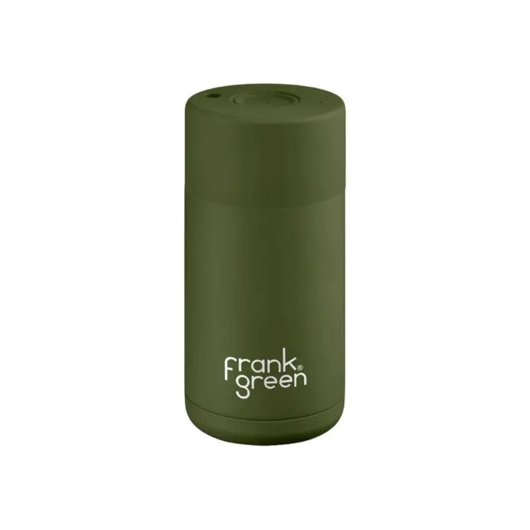 Frank Green Ceramic Mug – Khaki Tone, 355 Ml 1