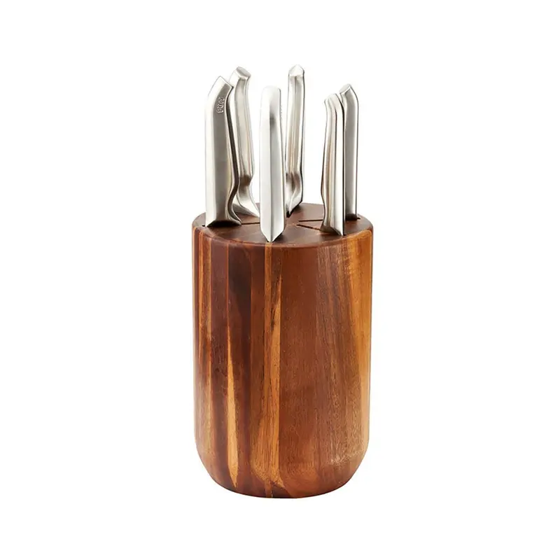 Furi Pro Capsule Knife Block Set – 7-Piece Stainless Steel Collection 1