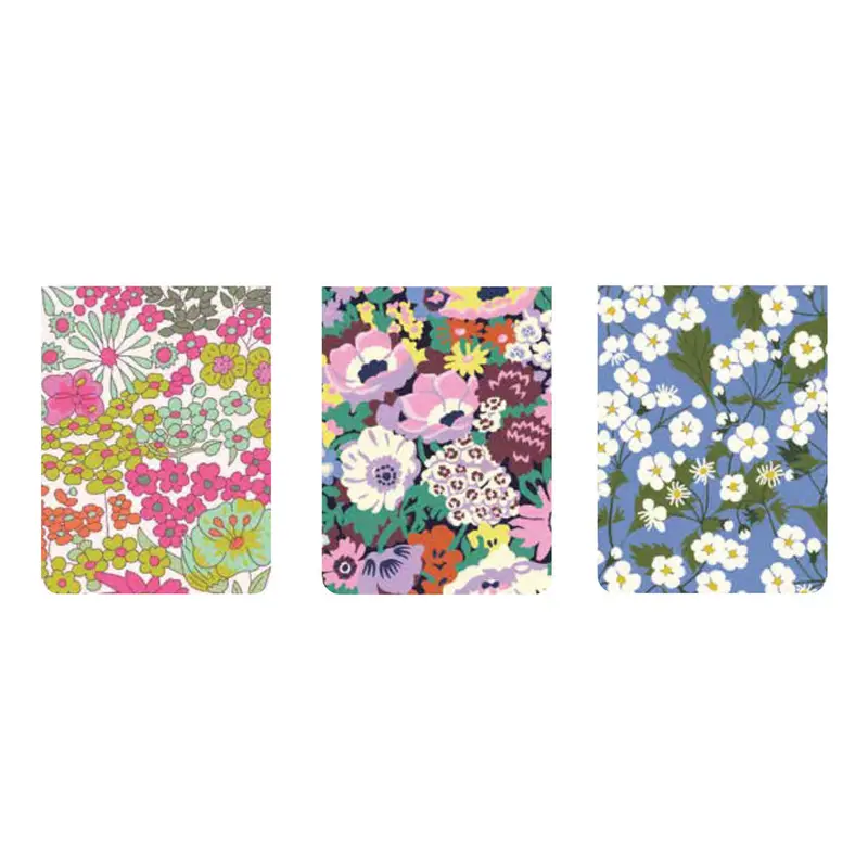 Galison Liberty Floral Magnetic Bookmark Set – 3-Pack, 4X5Cm Each 1