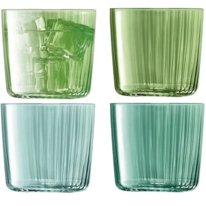 Gems Jade-Tinted Tumbler Set – 4-Pack 1