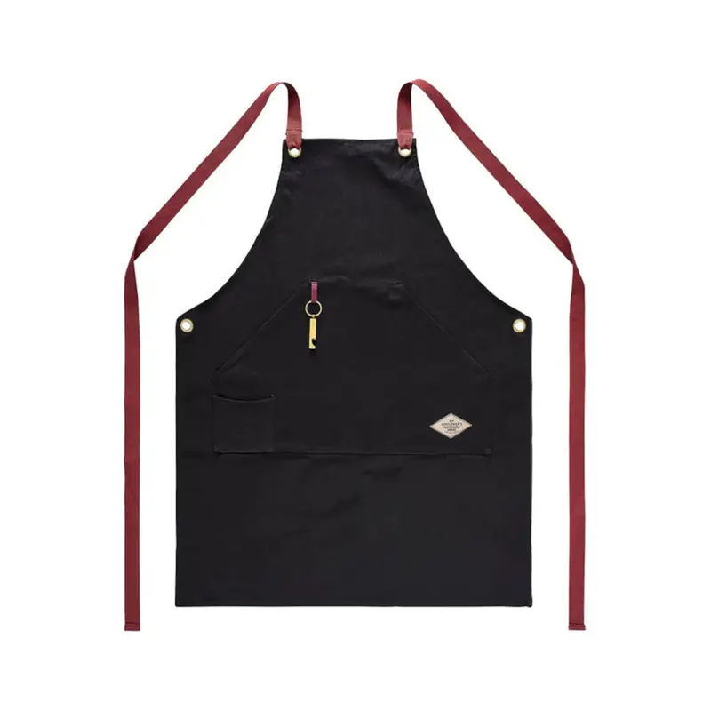Gentlemen'S Hardware Bbq Apron With Integrated Bottle Opener – Utility Grill Accessory 1
