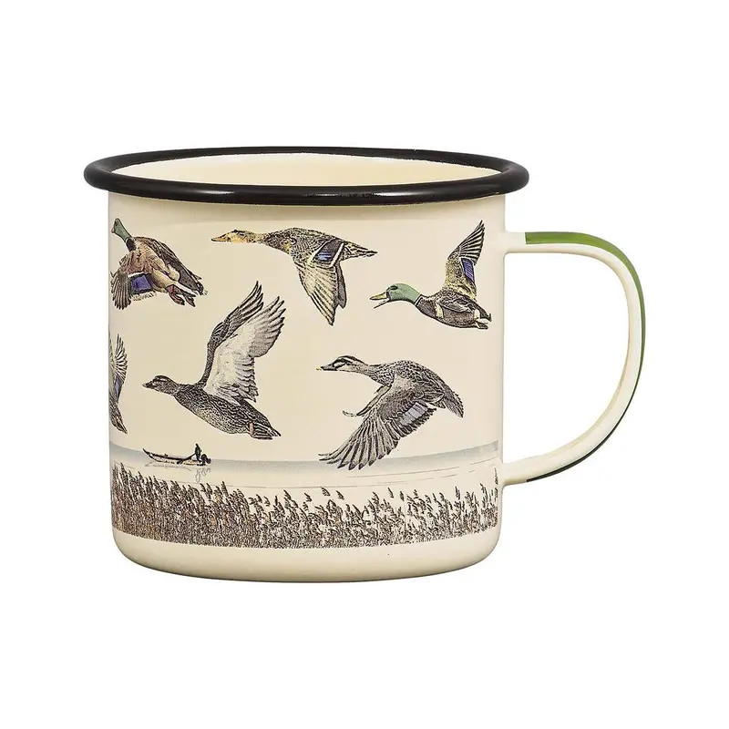 Gentlemen'S Hardware Lake & Waterfowl Enamel Mug – 500Ml 1