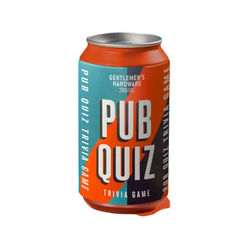 Gentlemen'S Hardware Pub Quiz – Ready-To-Play Tin Set 1