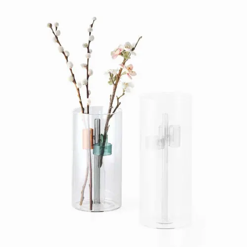 Giardino Ceramic Vase – 20 Cm Height, Compact Botanical Accent 1