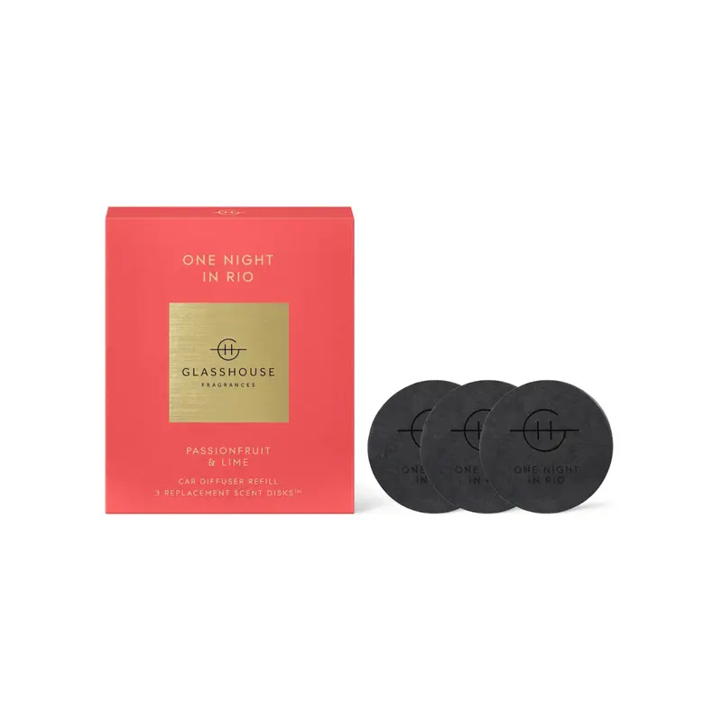 Glasshouse Fragrances One Night In Rio Scent Replacement Disks – 6-Pack 1