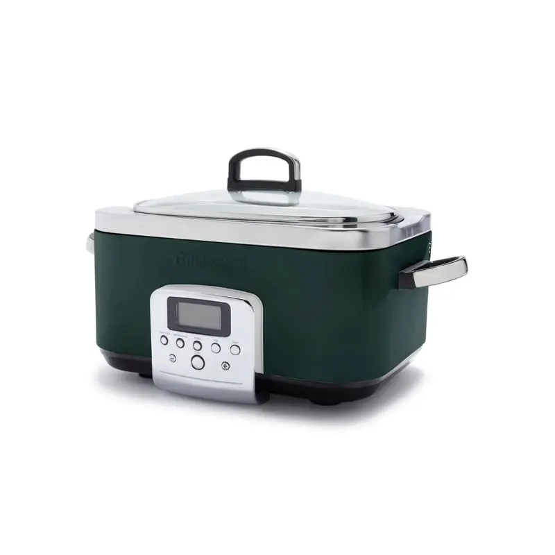 Greenpan Elite 6-Litre Pine Green Slow Cooker With Digital Timer 1