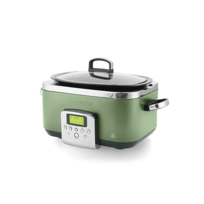 Greenpan Elite 6-Litre Slow Cooker – Sage Green 1